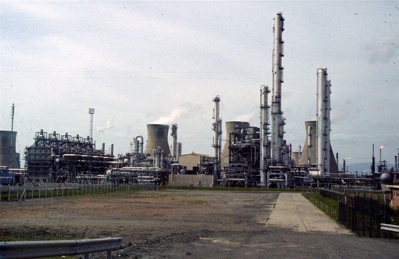 Grangemouth Plant from Wholeflats Road Falkirk Council