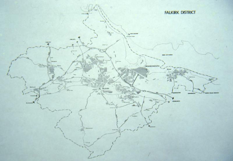 Map of Falkirk District Council area - Falkirk Council