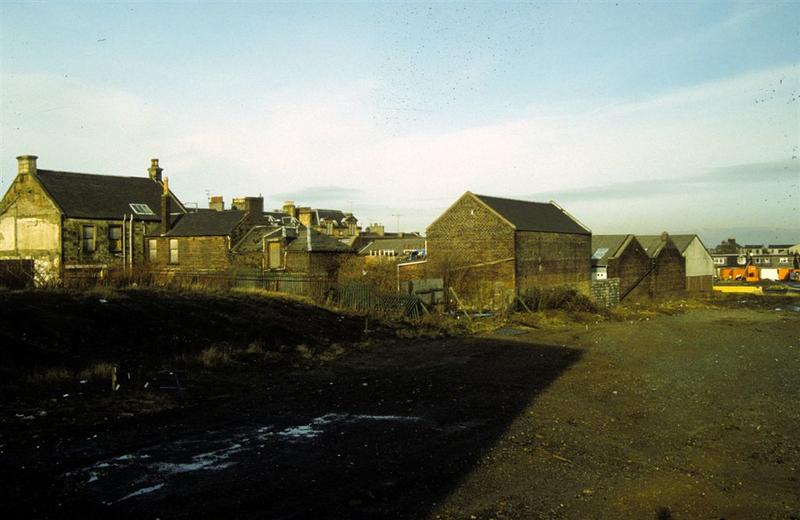 Grahams Rd from Central Retail Park during construction Falkirk Council