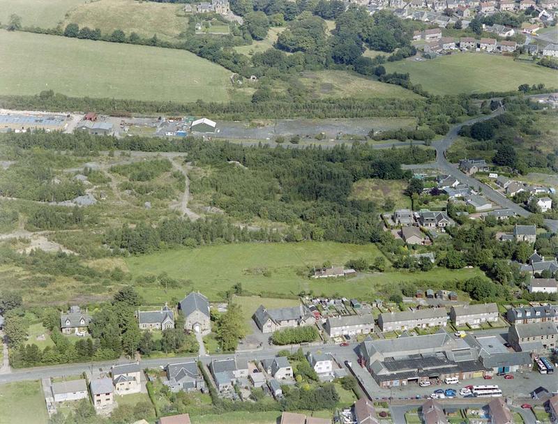 Aerial view of Reddingmuirhead Falkirk Council