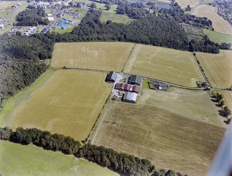 Aerial view Falkirk Council