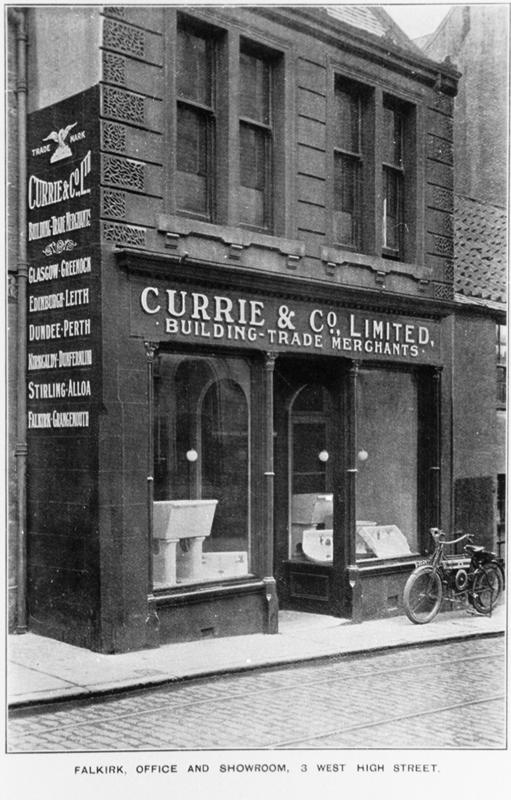 Currie & Co's shop Falkirk Council