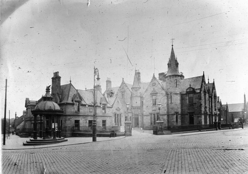 County Buildings and Gentleman Fountain, Falkirk Falkirk Council