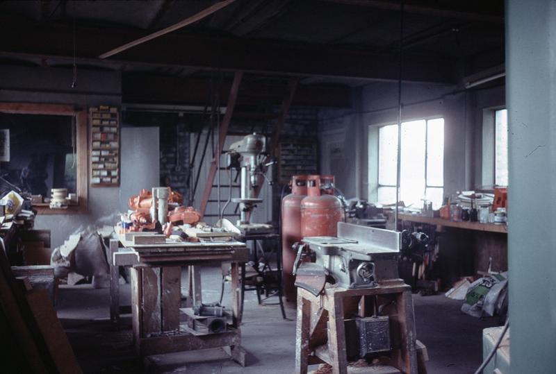 Larbert Foundry. Interior of pattern Falkirk Council