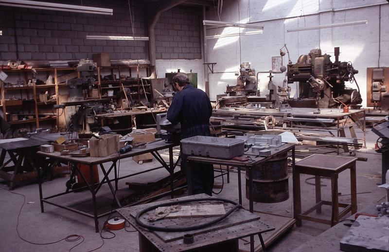 Machine shop at Falkirk Pattern & Equipment Ltd Falkirk Council