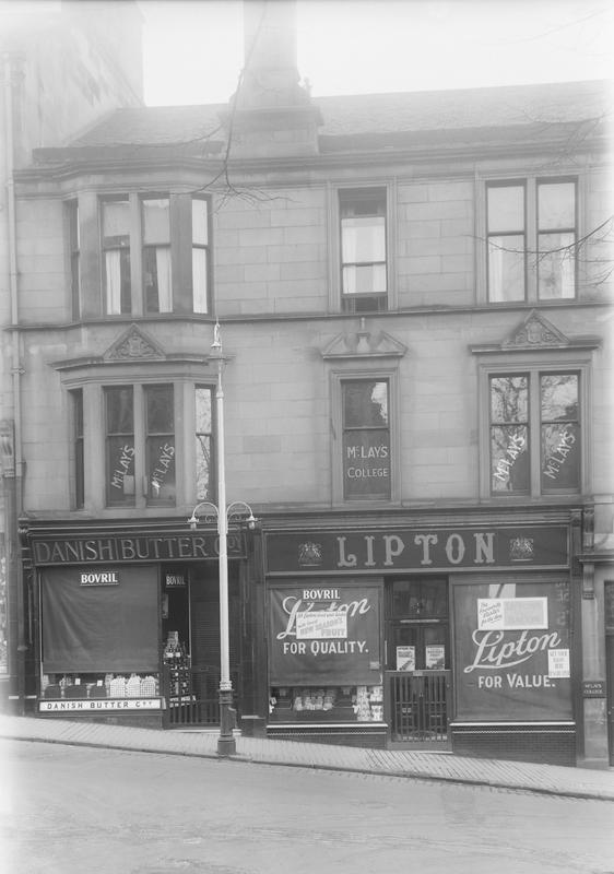 Lipton's Shop, Vicar St, Falkirk Falkirk Council