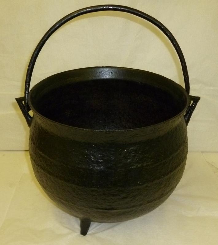 pot; three legged Falkirk Council