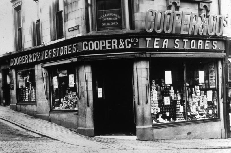 Cooper & Co shop frontage, Vicar St, Falkirk Falkirk Council