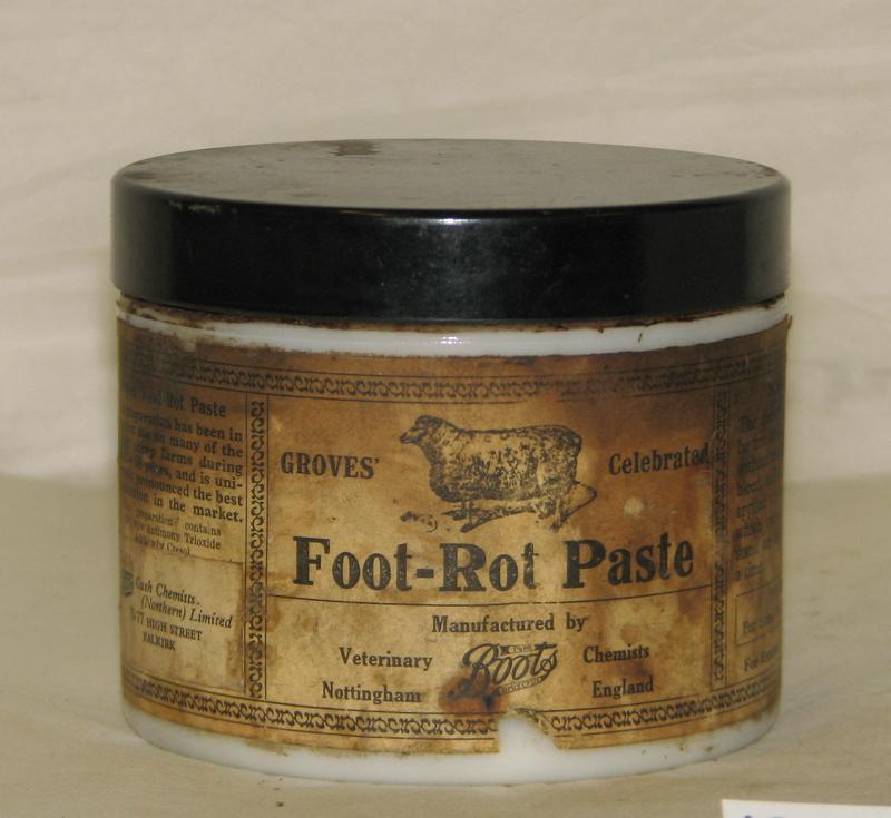 jar; foot rot paste Falkirk Council