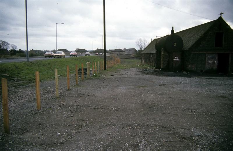Carron Rd construction Falkirk Council