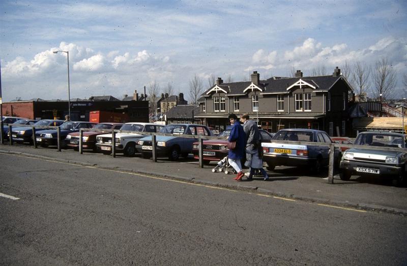 Grahamston Station original building Falkirk Council