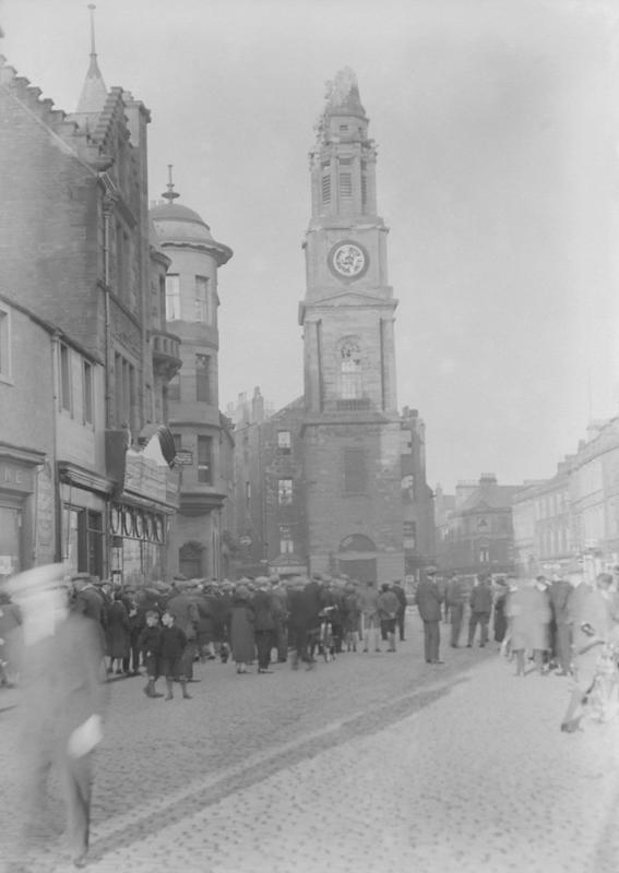 Falkirk Steeple after lightning strike Falkirk Council