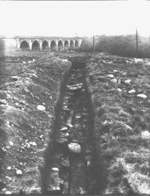 Drain, Castlecary Fort