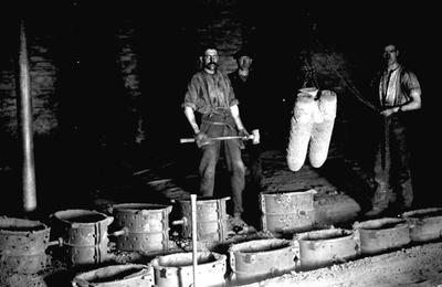 P05228; '6" Chemical Shell. Emptying casting.'