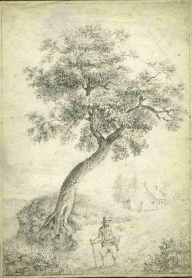 A2265.013; Pencil drawing of man