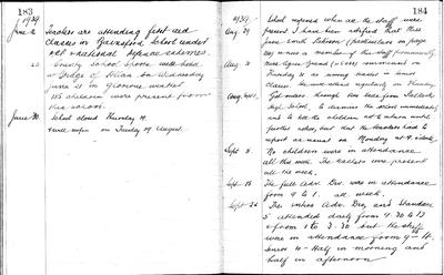 A850.101; School Log Book