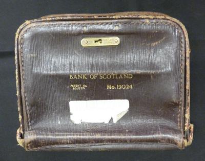 bag; bank