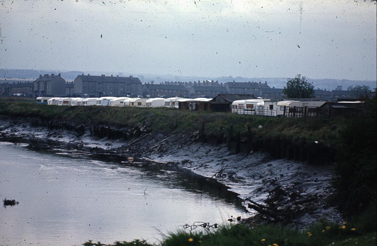 View of Thomson Caravans at Carronshore Falkirk Council