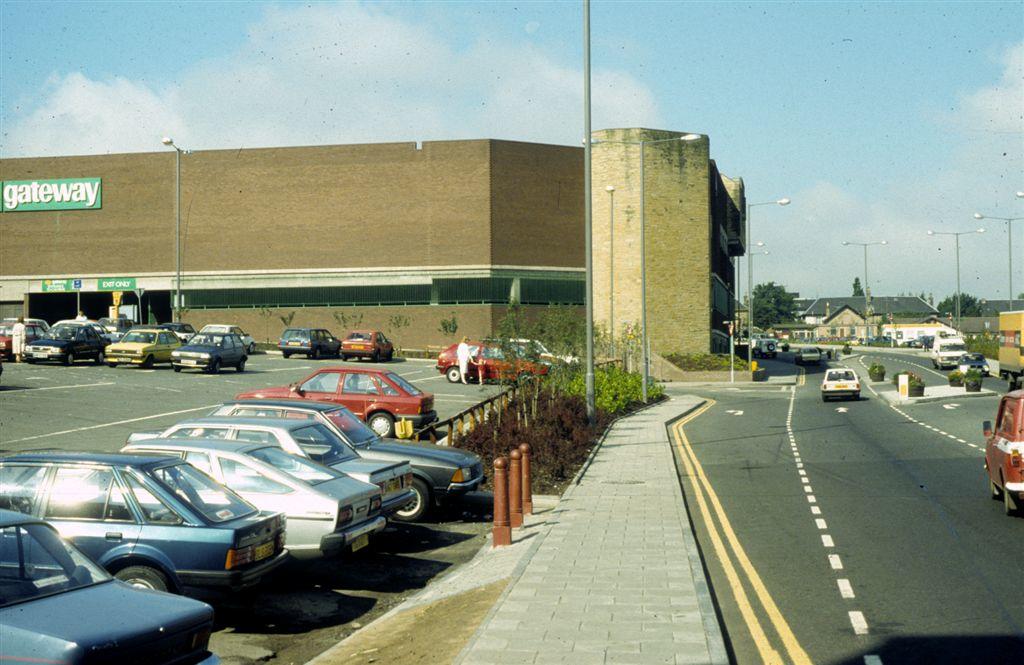 Garrison Place & Asda, Falkirk looking west Falkirk Council