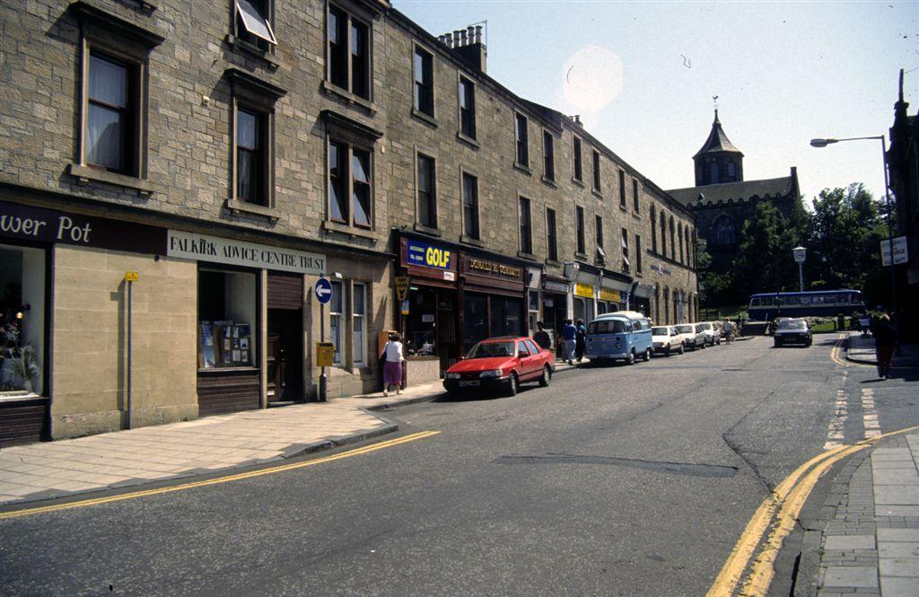 Glebe St, Falkirk, looking south Falkirk Council