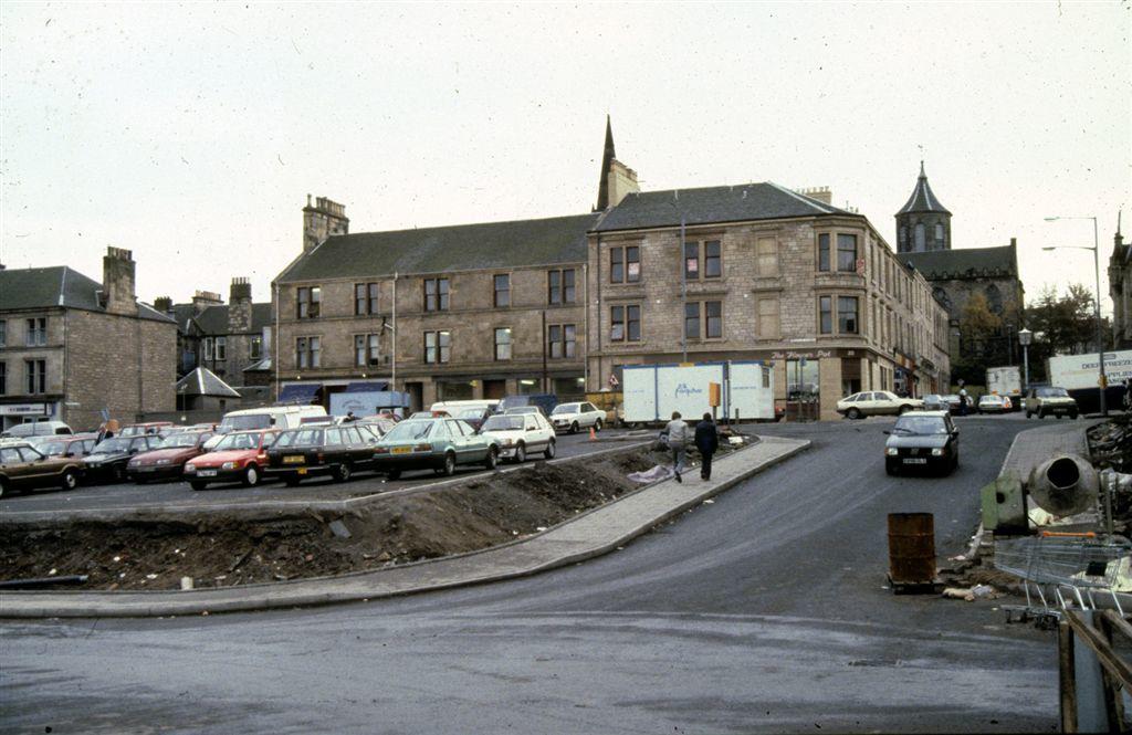 Melville St, Falkirk from Garrison Place Falkirk Council