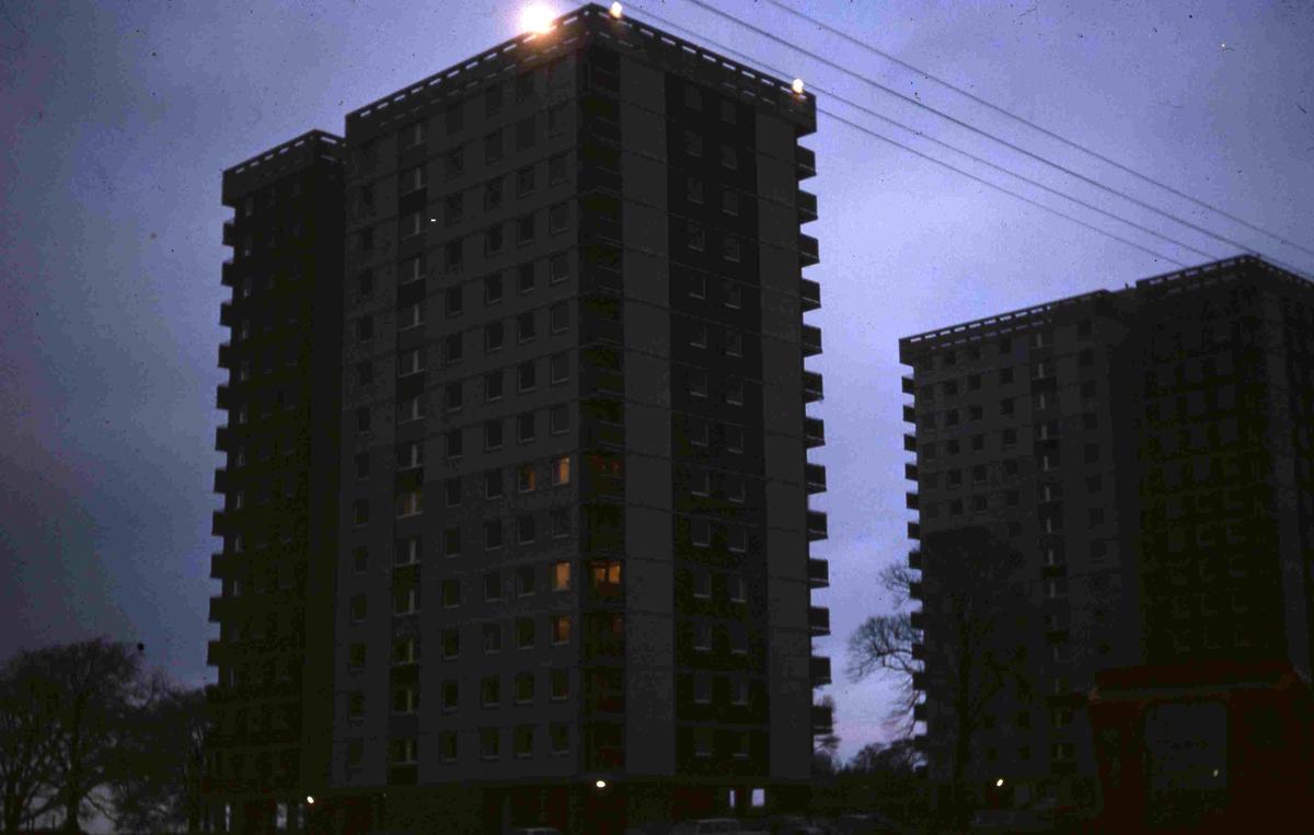 Callendar Park Flats under construction Falkirk Council