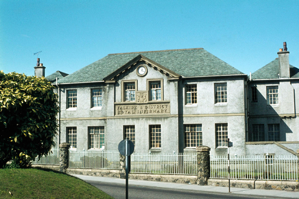 Falkirk and District Royal Infirmary, original buildings Falkirk Council