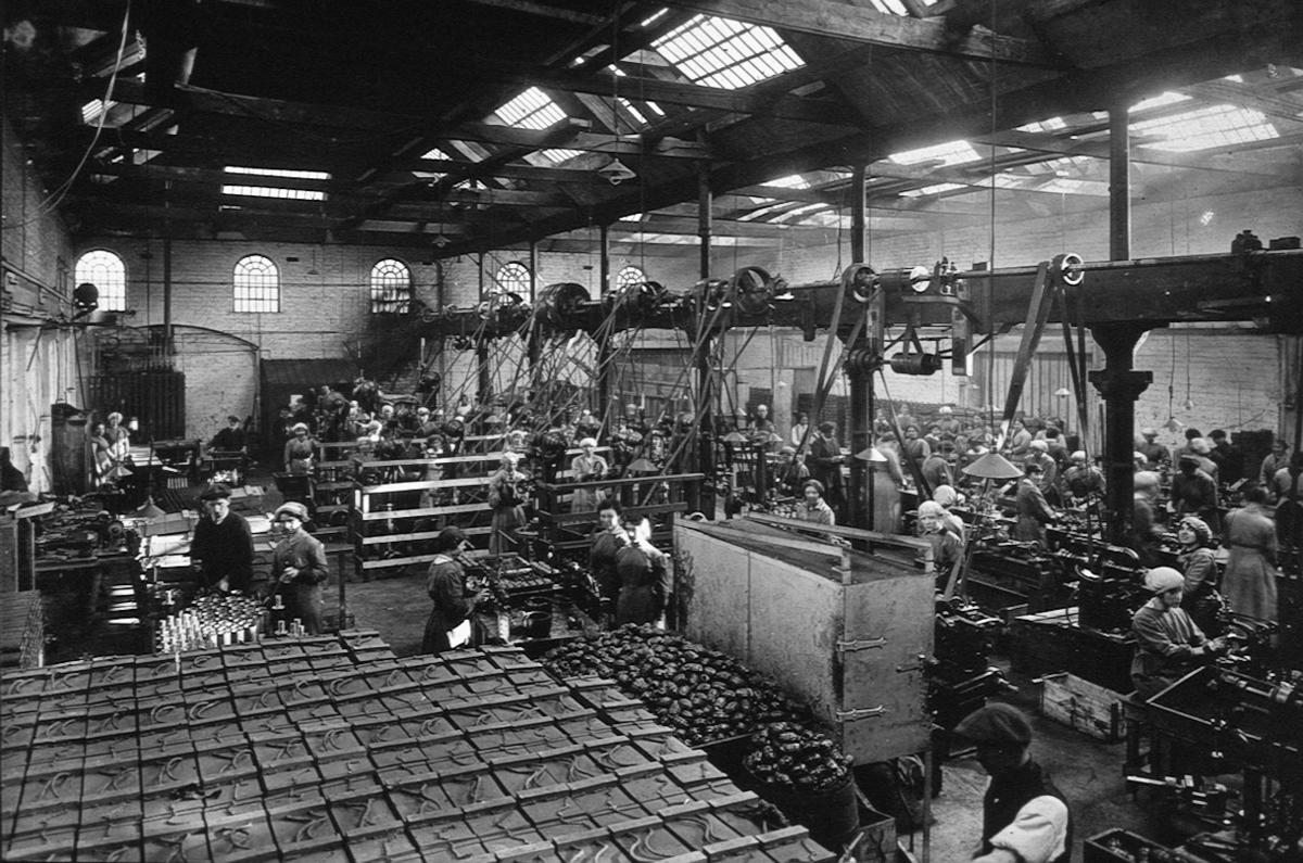 "General view of Machine Shop" Falkirk Council