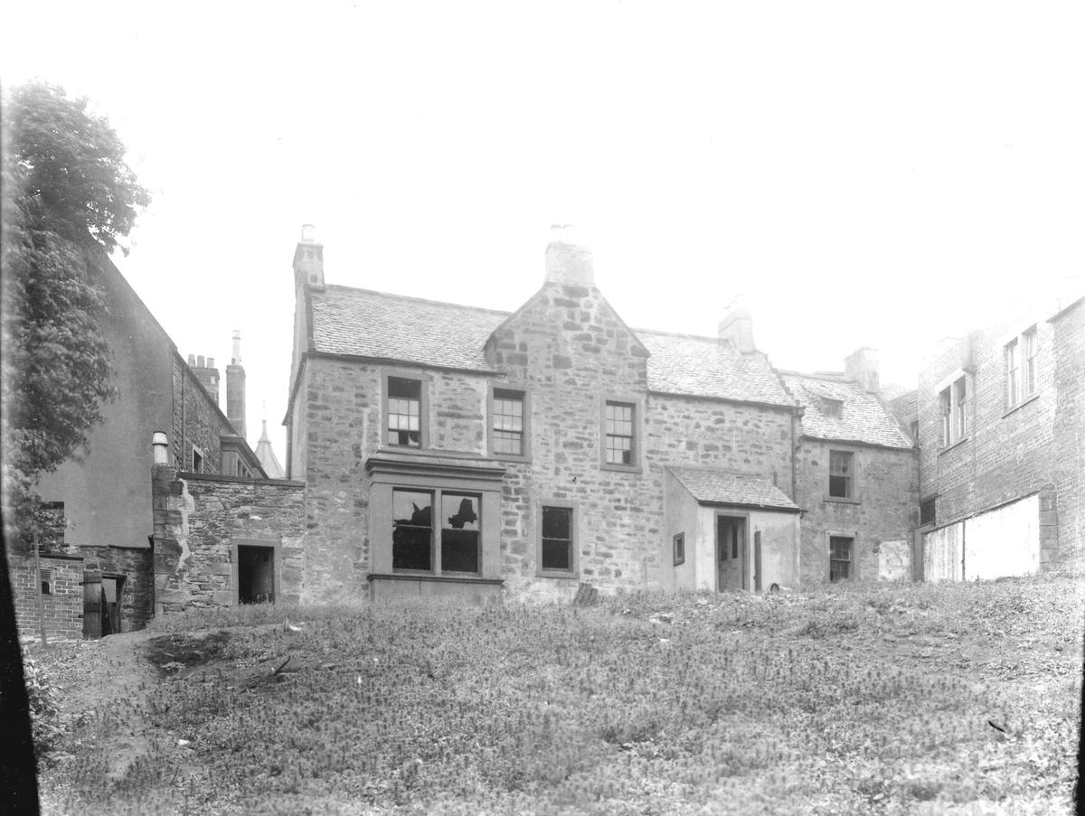 Derelict building off Falkirk High Street Falkirk Council