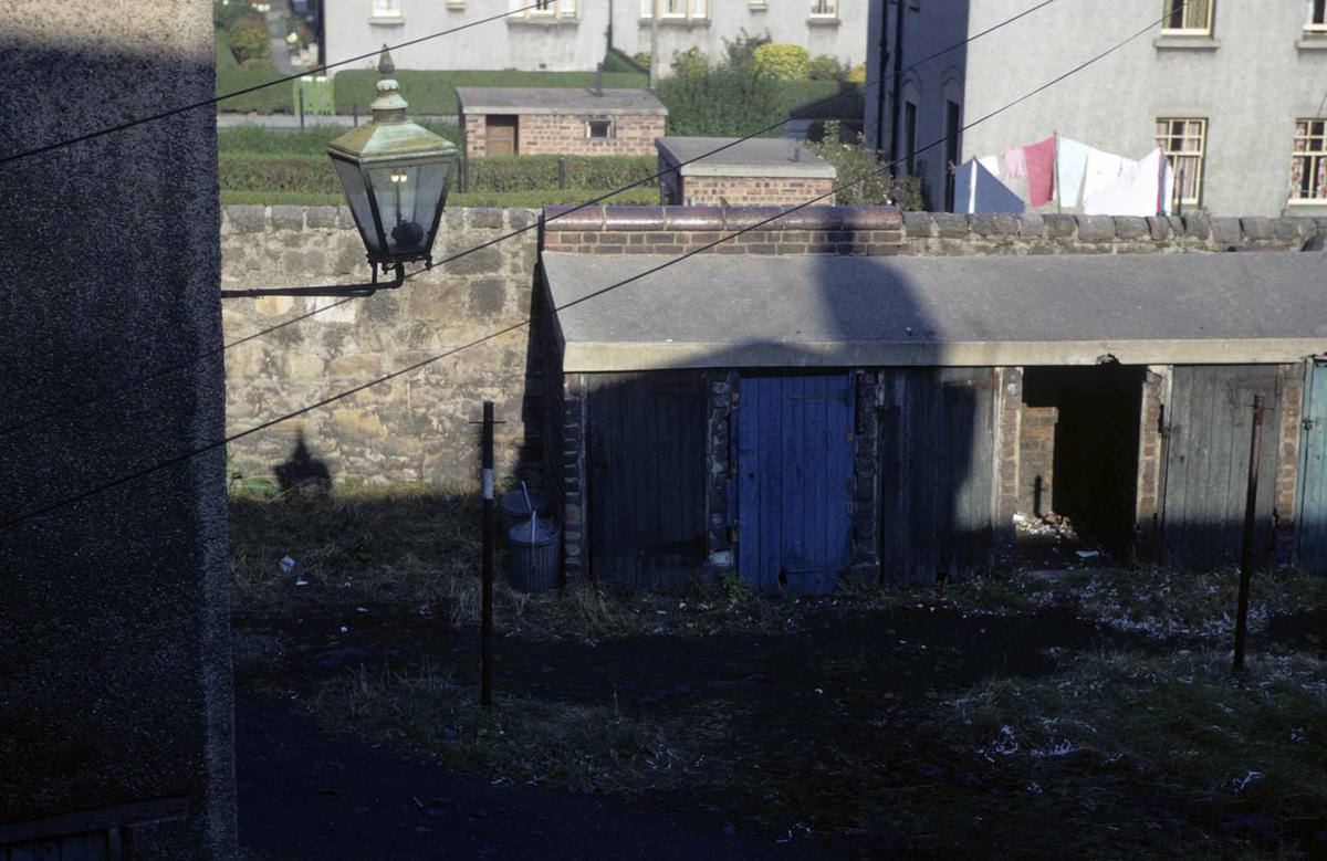 Rear view of Thornhill Rd, Middlefield, Falkirk Falkirk Council