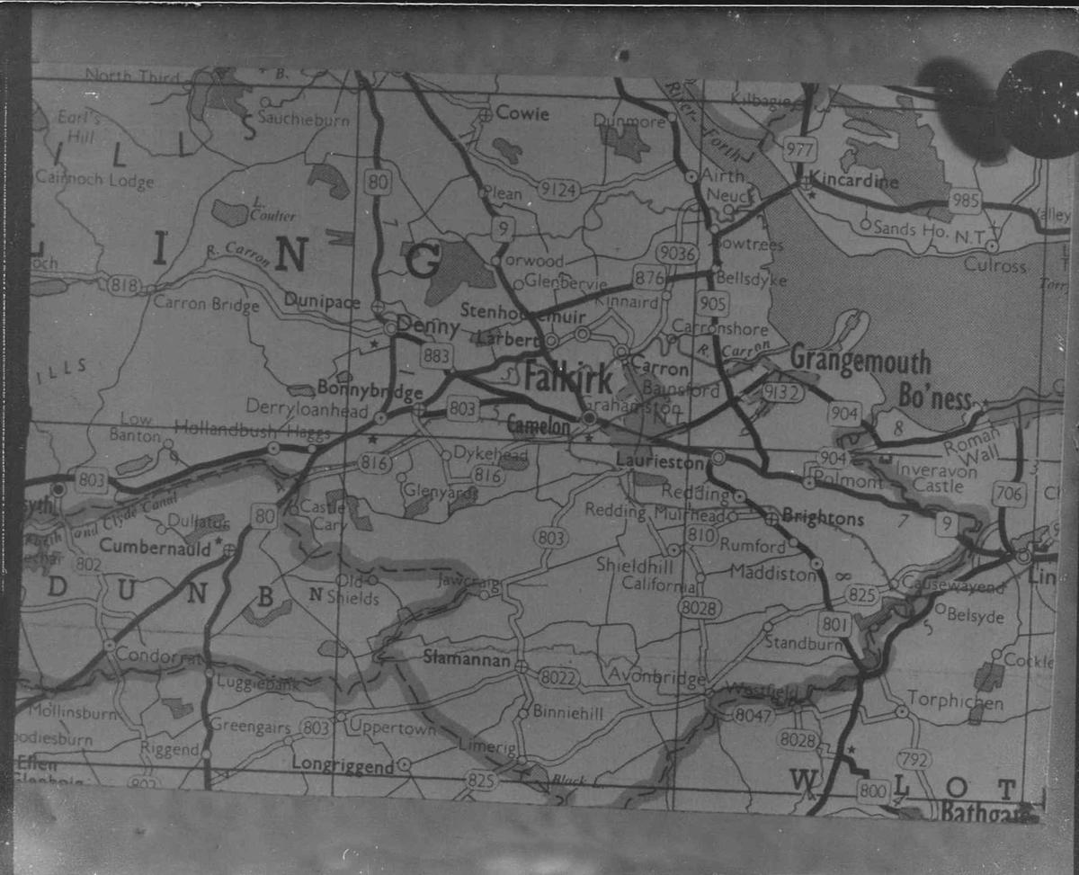 Map of Falkirk area Falkirk Council