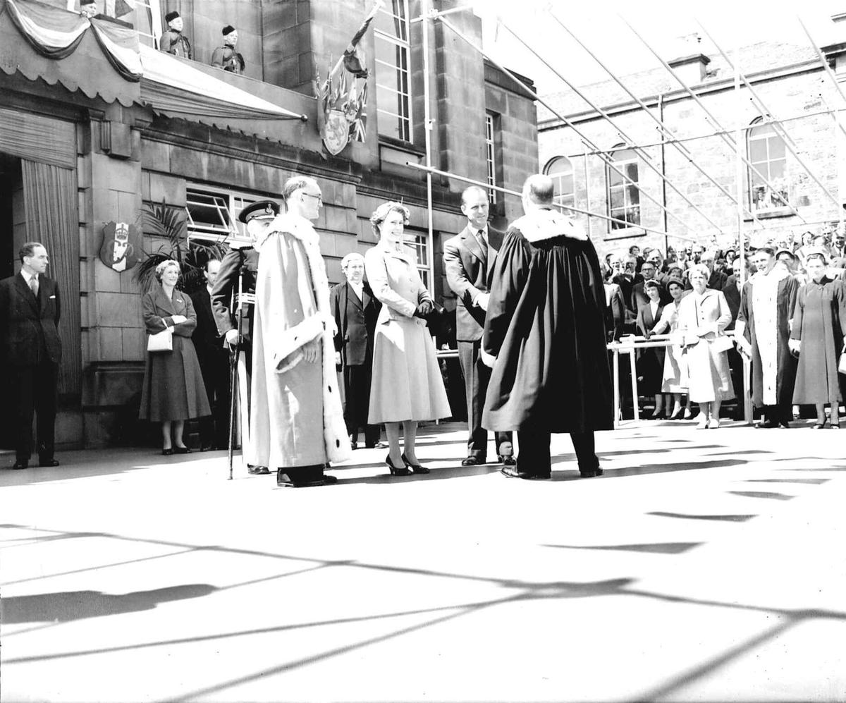 Royal Visit to Grangemouth Falkirk Council