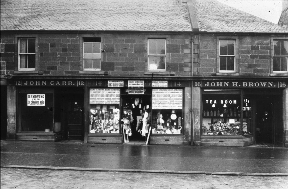 Row of shops on Graham's Rd, Falkirk Falkirk Council
