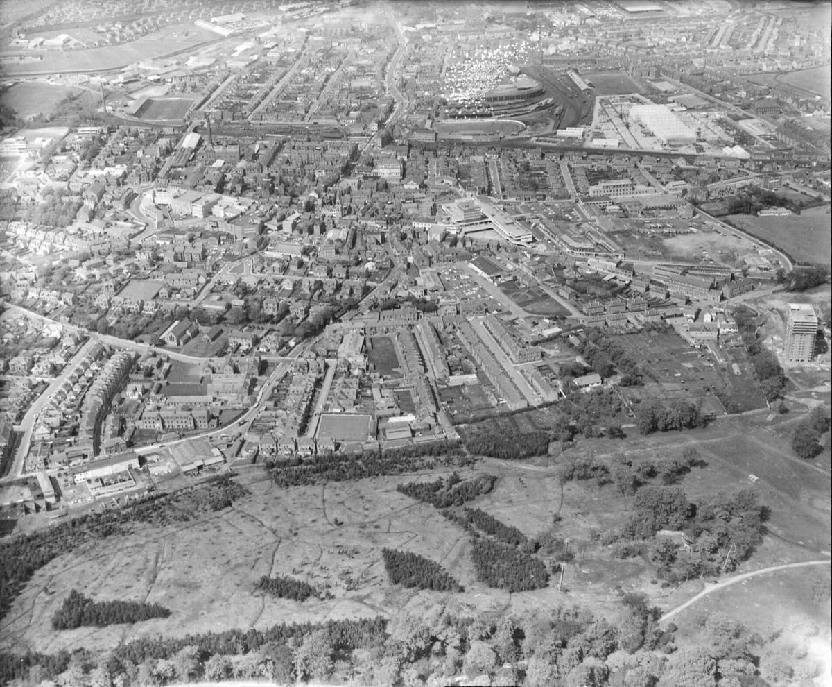 Aerial view of Falkirk Falkirk Council