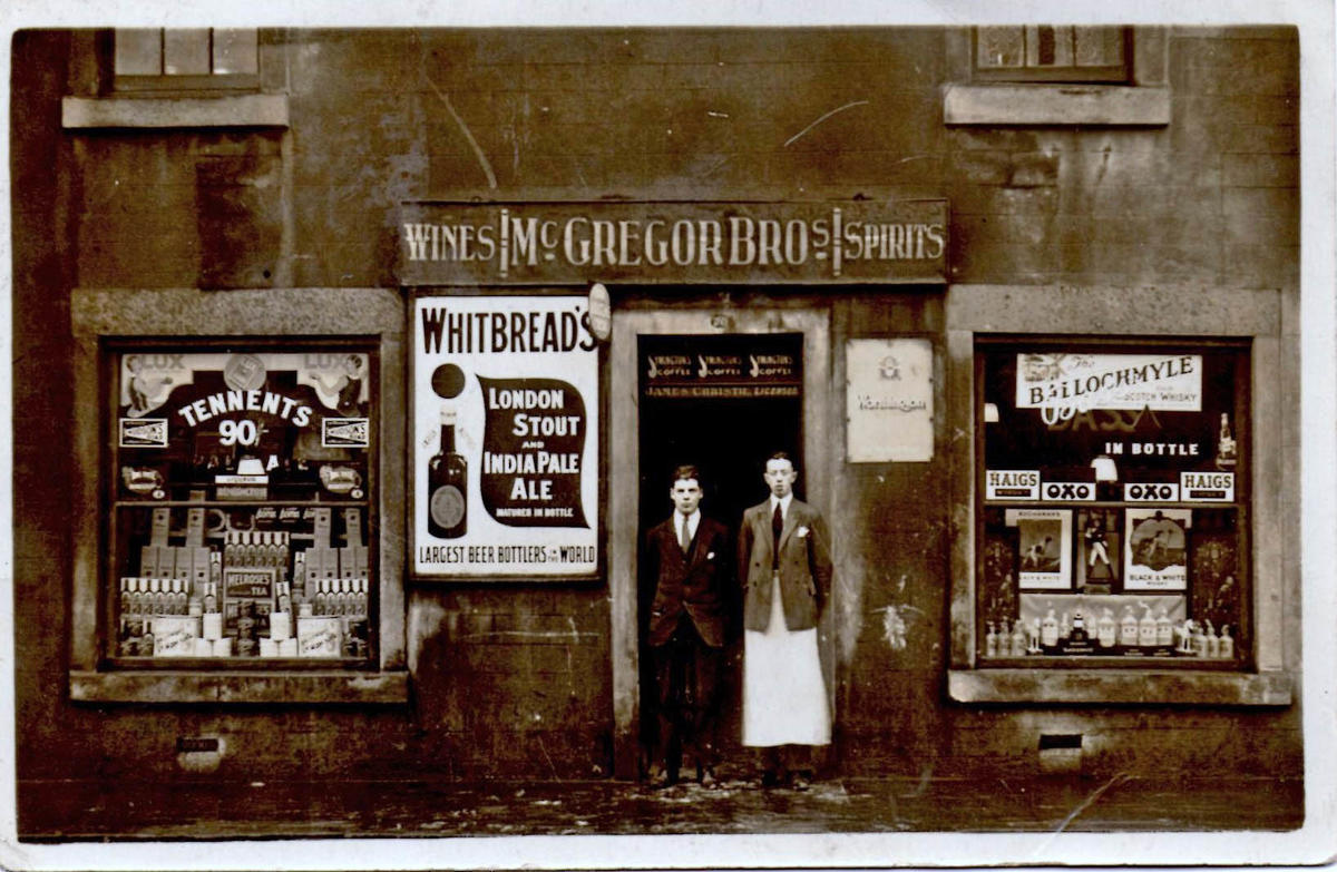 McGregor Brothers shop, Dundas St, Grangemouth Falkirk Council