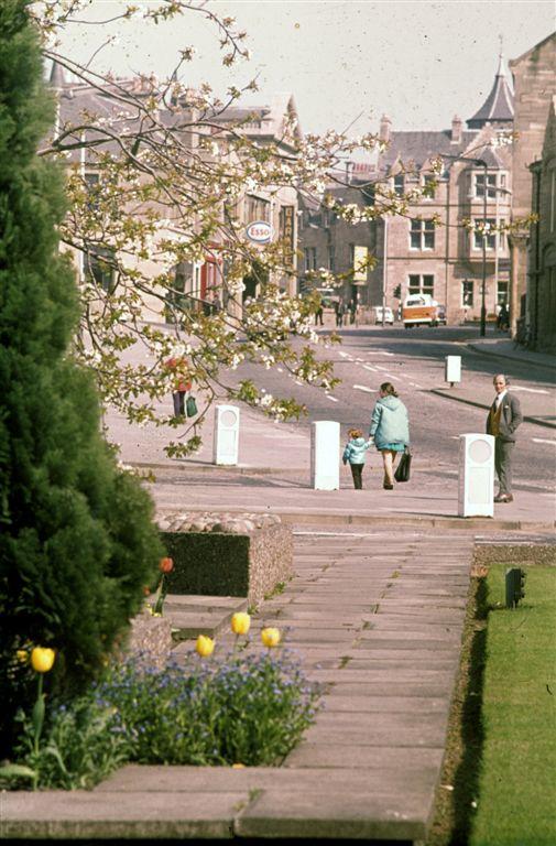 West Bridge St from Municipal Buildings car park Falkirk Council