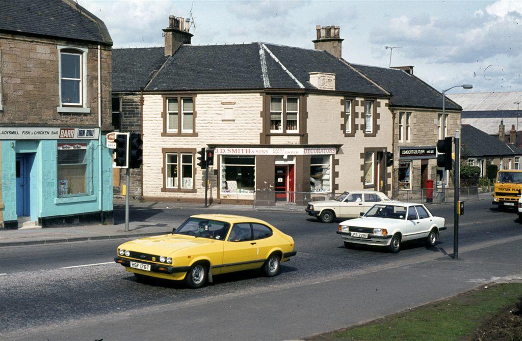 Junction of Kerse Lane and Thornhill Rd. Falkirk Council