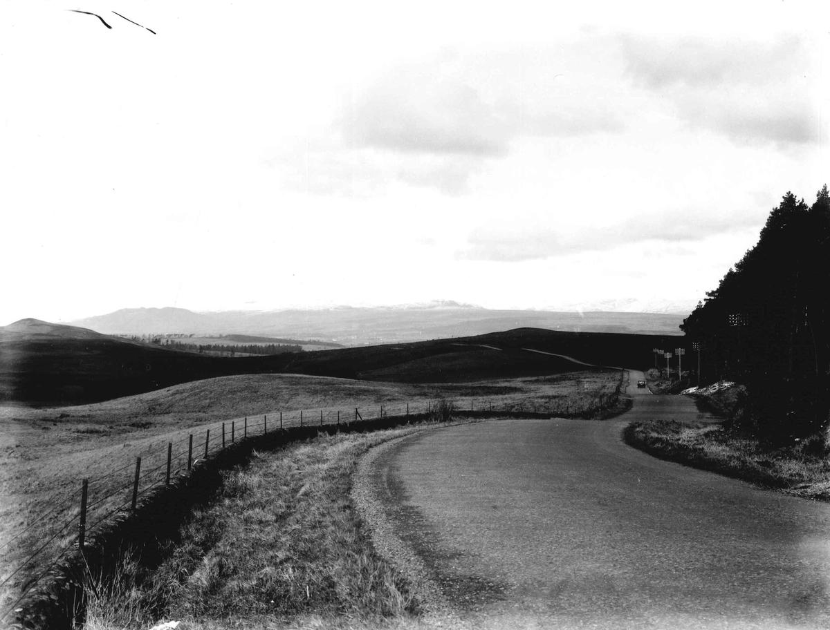Country road, possibly Carron Valley Falkirk Council